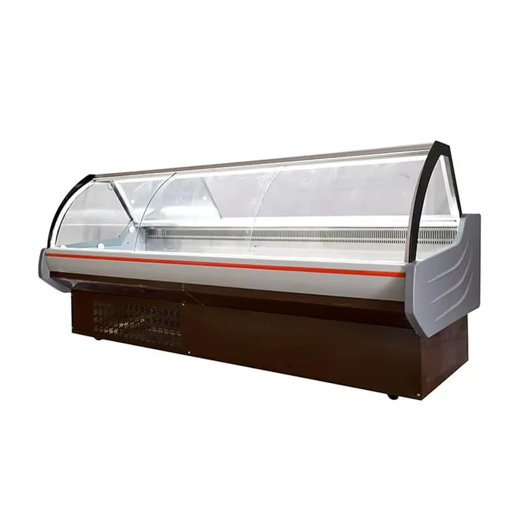 Arohi Premium Supermarket Deli & Food Display Counter (Square/Straight Glass) Commercial Kitchen Equipment