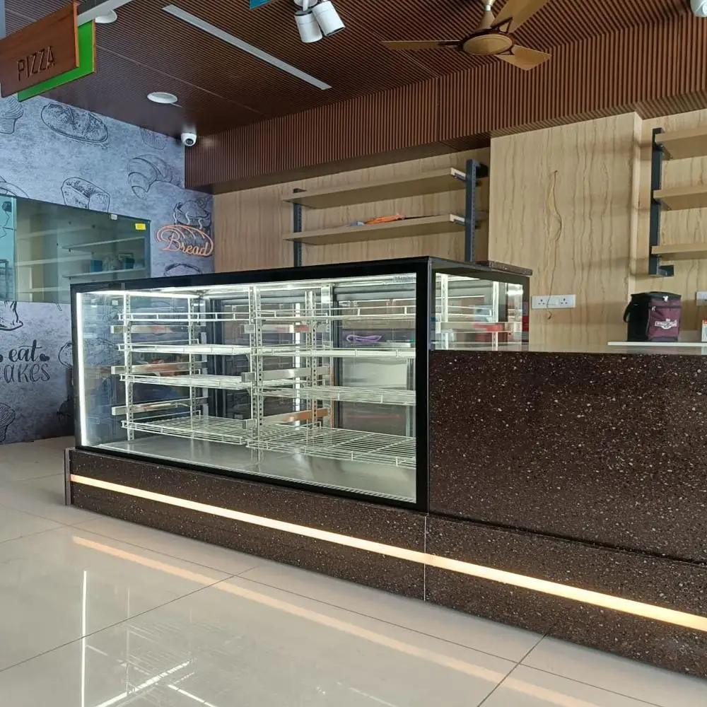 Cafe Showcase Cooler Manufacturer | Arohi Enterprise Commercial Kitchen Equipment