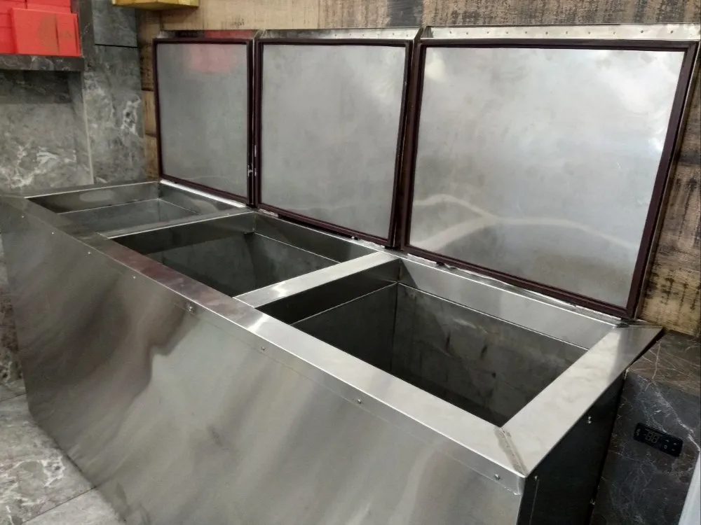 Arohi Premium SS-304 Horizontal Deep Freezer (100L to 700L) Commercial Kitchen Equipment