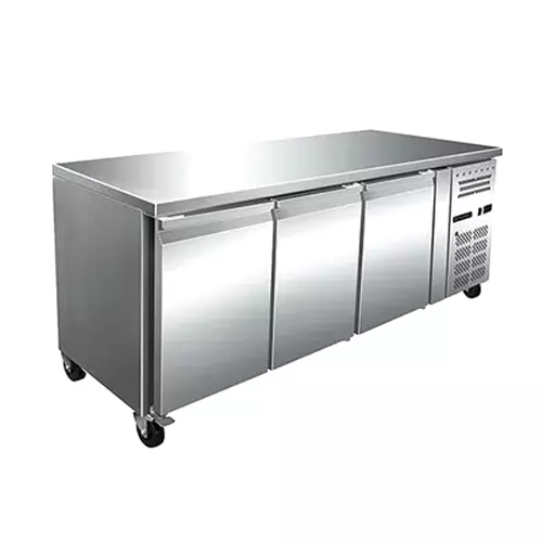 Arohi Premium Triple-Door Industrial Under-Counter Refrigerator - 339L Elite Series (AR-VUC-3101-TN) Commercial Kitchen Equipment