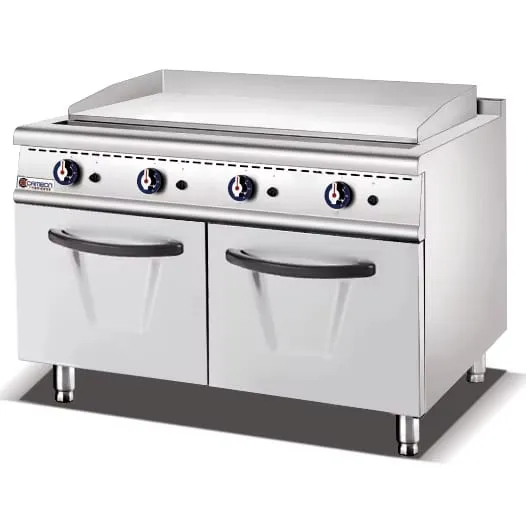 Kitchen Equipment Custom Commercial Standing Griddle Machine Gas with Oven Industrial Griddle Flat Top Commercial Kitchen Equipment