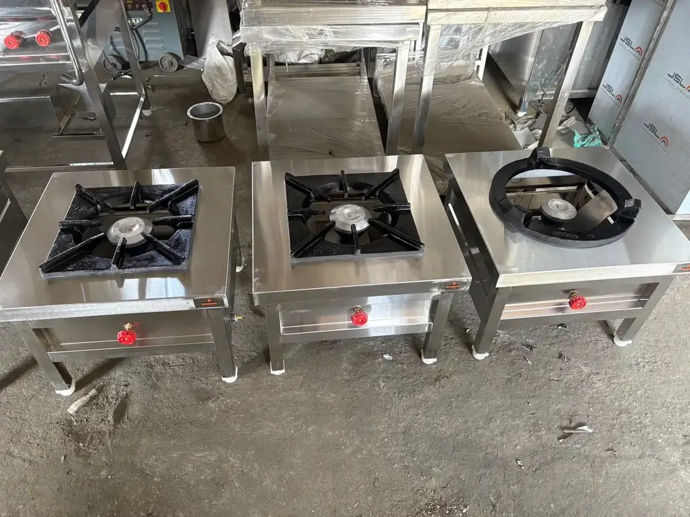 Commercial Gas Stove 1 Burner | Factory Outlet Kolkata Price