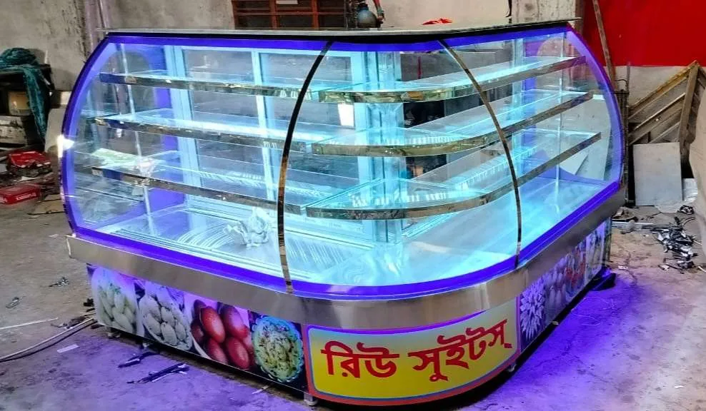 Custom Sweet Shop Refrigerated Counter Price West Bengal | Factory