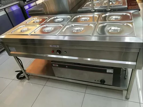 Stainless Steel Food Bain Marie Commercial Kitchen Equipment