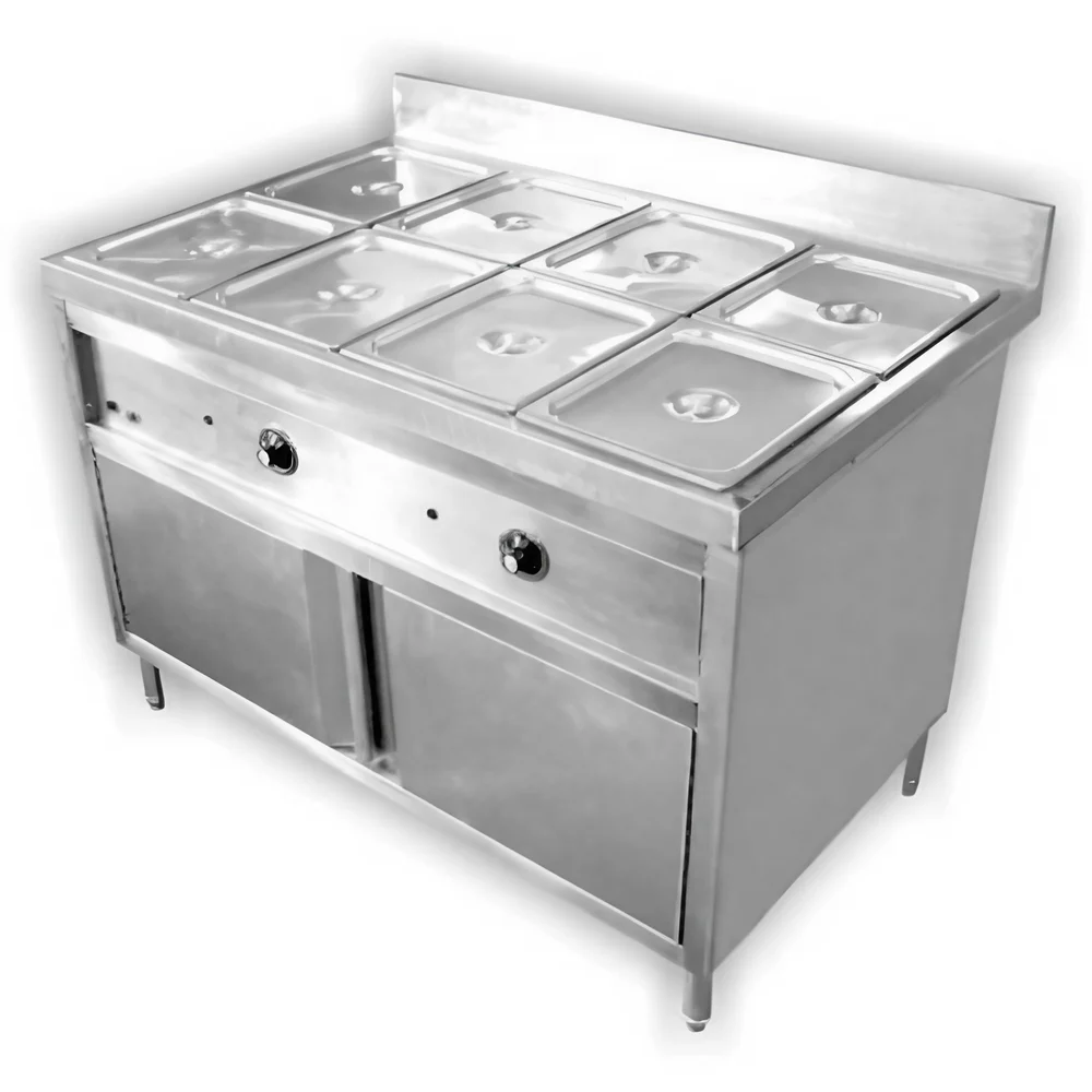 Stainless Steel Food Displays, For Restaurant Commercial Kitchen Equipment